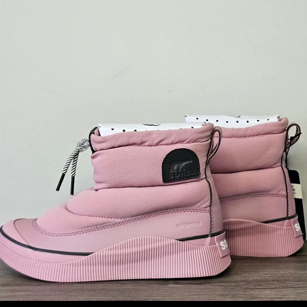 Sorel Women's ONA IV Puffy Waterproof Boot Size 5.5 Dazed Mauve NWT